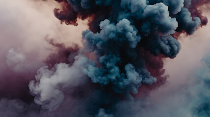 Abstract background with smoke effect
