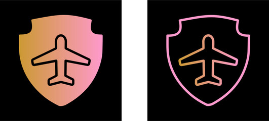 Travel Insurance Vector Icon