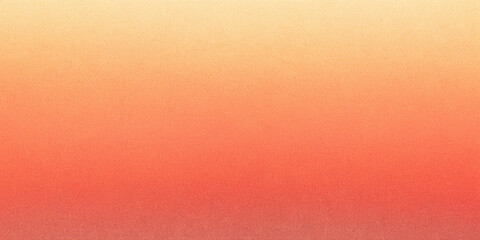 Fototapeta premium A warm gradient from peach to coral with a fine, grainy noise effect.