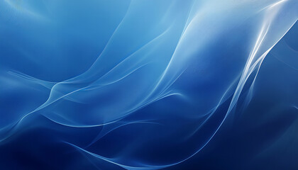 Obraz premium Design a sleek, minimalist desktop background in blue with smooth lines and abstract patterns. The overall design is clean and simple, with subtle variations in shade and texture, creating a sophistic