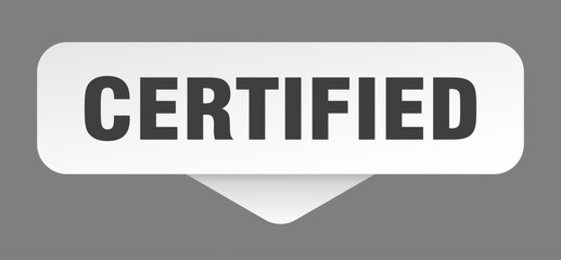 CERTIFIED