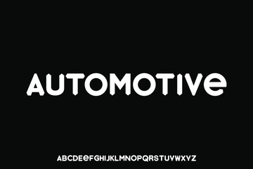 Display alphabet font vector design suitable for headline, poster, logo and many more