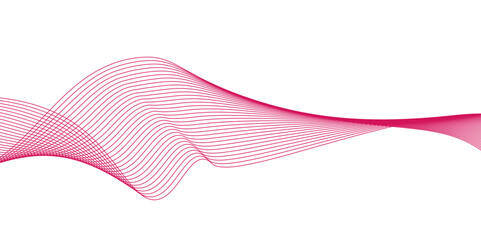 Vector abstract red background with dynamic red waves,Modern flowing red wave banner background,flow of transparent lines.Abstract wave vector background.