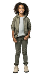 Fototapeta premium PNG Standing jacket sleeve smile.