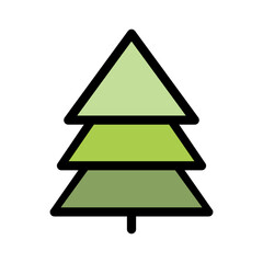 Christmas tree icon