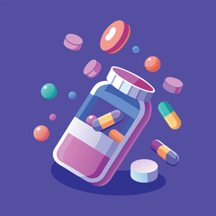 pill box open pills box with capsule and tablets 