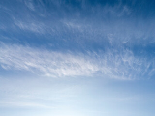 Cloud panorama, top view