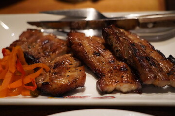 Pork Barbecue is a popular dish in many cultures, especially in the Philippines. It's known for its smoky, sweet, and savory flavors, often cooked on skewers and grilled to perfection. 