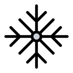 Obraz premium Snowflake icon