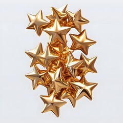 Obraz premium Golden Stars Cluster.