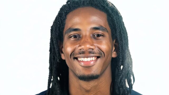 young black man with dreadlocks