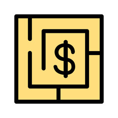 Obraz premium Business strategy icon