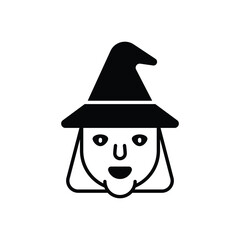 Witch  vector icon