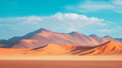 Naklejka premium Peru desert