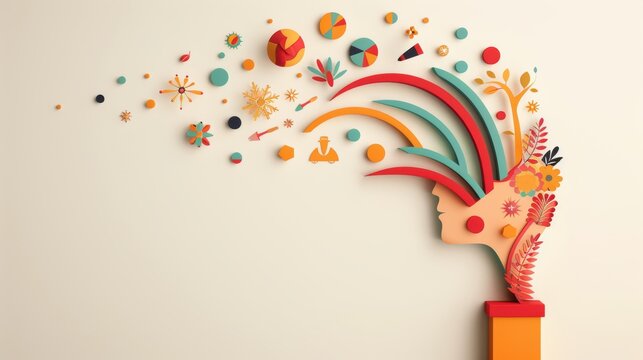 An artistic illustration symbolizing global health and research, with colorful elements and diverse cultural motifs intertwining to represent global cooperation in healthcare and knowledge exchange.