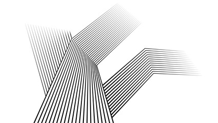 Linear background Design elements Poligonal lines