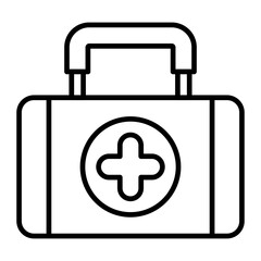 Emergency Kit line icon