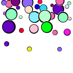 abstract background with circles