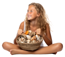 PNG Sitting eating food face.