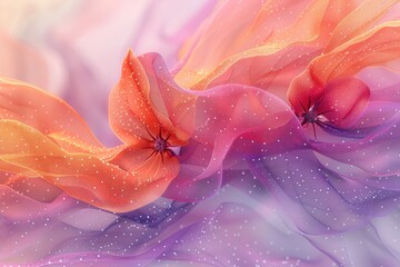 abstract background in colors and patterns for Mesothelioma Awareness Day