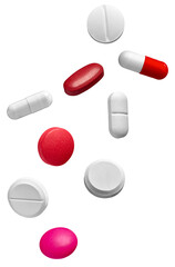 white red pill medical drug medication