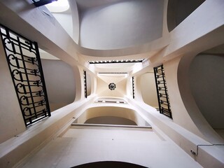 White Staircase
