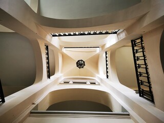 White Staircase