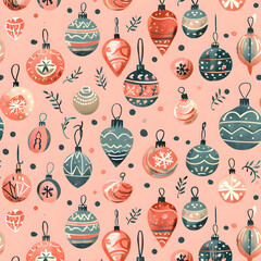 New Year's and Christmas festival cards in a 2D doodle illustrator style on pastel color backgrounds for graphic advertising.