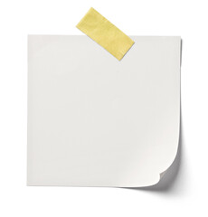 note tape adhesive blank paper label message background post notice reminder office notepad memo page empty notepaper white notebook sticky business