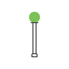 Scepter vector icon