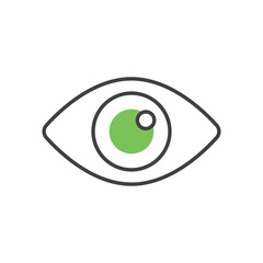 Eye vector icon