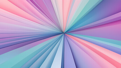 Abstract illustration featuring a soft, flowing lines and gradient color transitions
