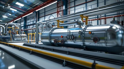 storage system with pipes that deliver the product on demand into a pod