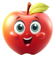 Naklejka premium PNG Apple fruit plant food.