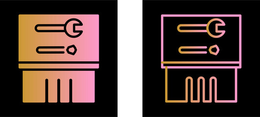 Tools Exhibit Vector Icon