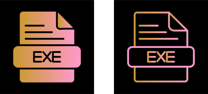 EXE Vector Icon