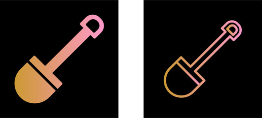 Hand Shovel Vector Icon