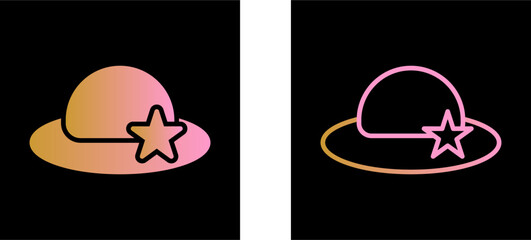 Womens Hat Vector Icon
