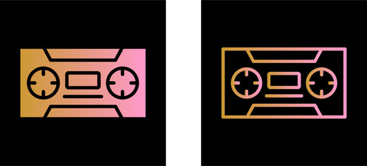 Cassette Vector Icon