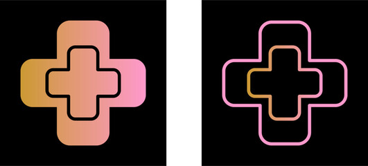 Fototapeta premium Medical Sign Vector Icon