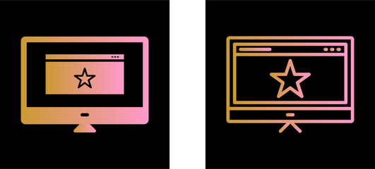 Web Award Vector Icon