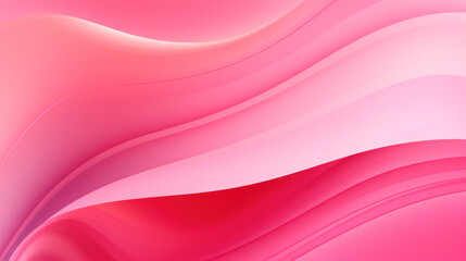 Obraz premium Abstract design with smooth, soft and flowing waves in pink color. Movement scene. Peaceful, calm design. Pink Background, Wallpaper.