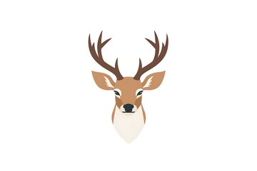 Buck Deer Logo, Simple of Buck Deer, Deer Logo, Great for your Hunting Logo.