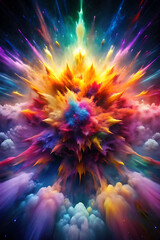 background with space