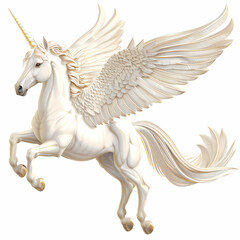Fototapeta premium 3D Pegasus vector image