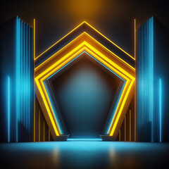 Elegant-photo-the best-hyper realistic-vibrant-podium-abstract background image-wallpaper-Image