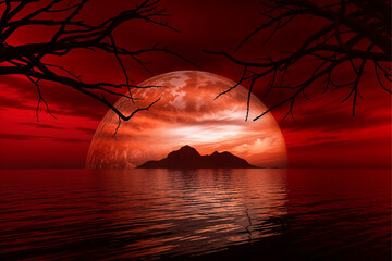 photo the best-hyper realistic-vibrant-podium-abstract background image-wallpaper 