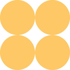 Memphis shape. Circle icon. Geometric shape.