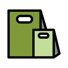 Shopping bag icon