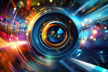 Obraz premium World Photography Day with World Map Background, photographer taking photo. World Photography Day social media banner and instagram banner post design